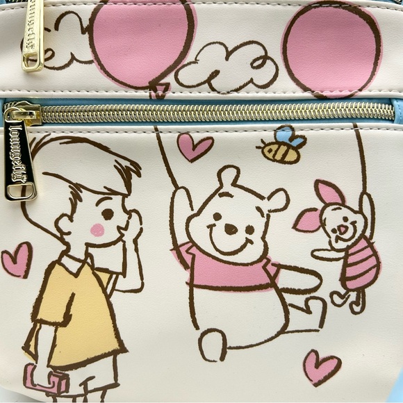 Disney Loungefly Winnie the Pooh Crossbody Bag And Bath Salts - Picture 6 of 8